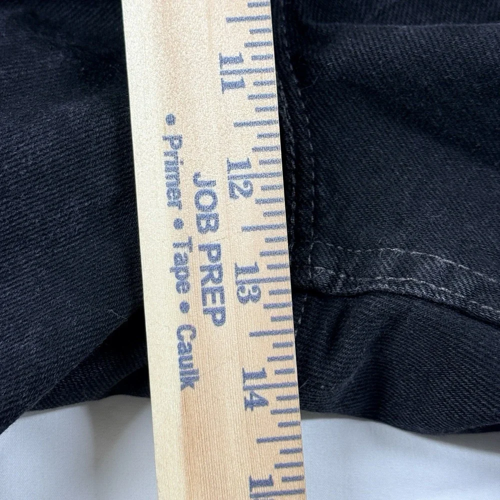 Vintage 90s Levi's 560 Loose Fit Tapered Leg Black Jeans 38x34 USA Made 1999